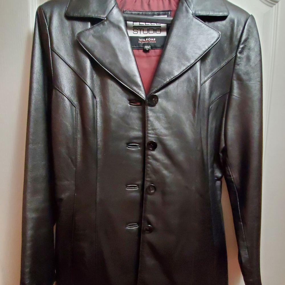 Wilson's Leather Blazer - Sz L
